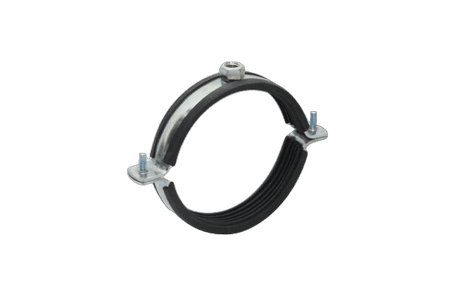 Хомут для воздуховодов D=100 с уплотнителем